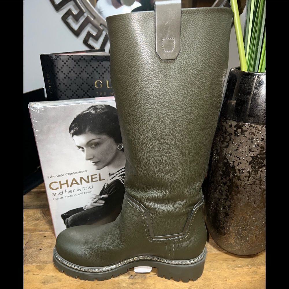Rene Caovilla Moto Combat Boots - Picture 10 of 10